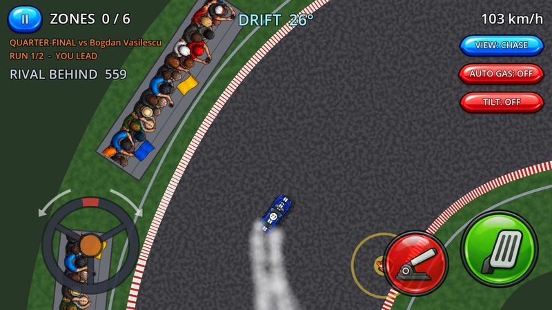 A head-to-head battle